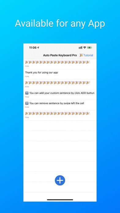 Auto Paste Keyboard Pro screenshot 2