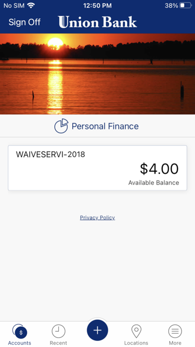 Union Bank Mobile Monticello Screenshot