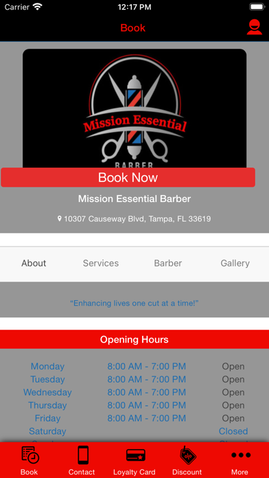 Mission Essential Barber Screenshot