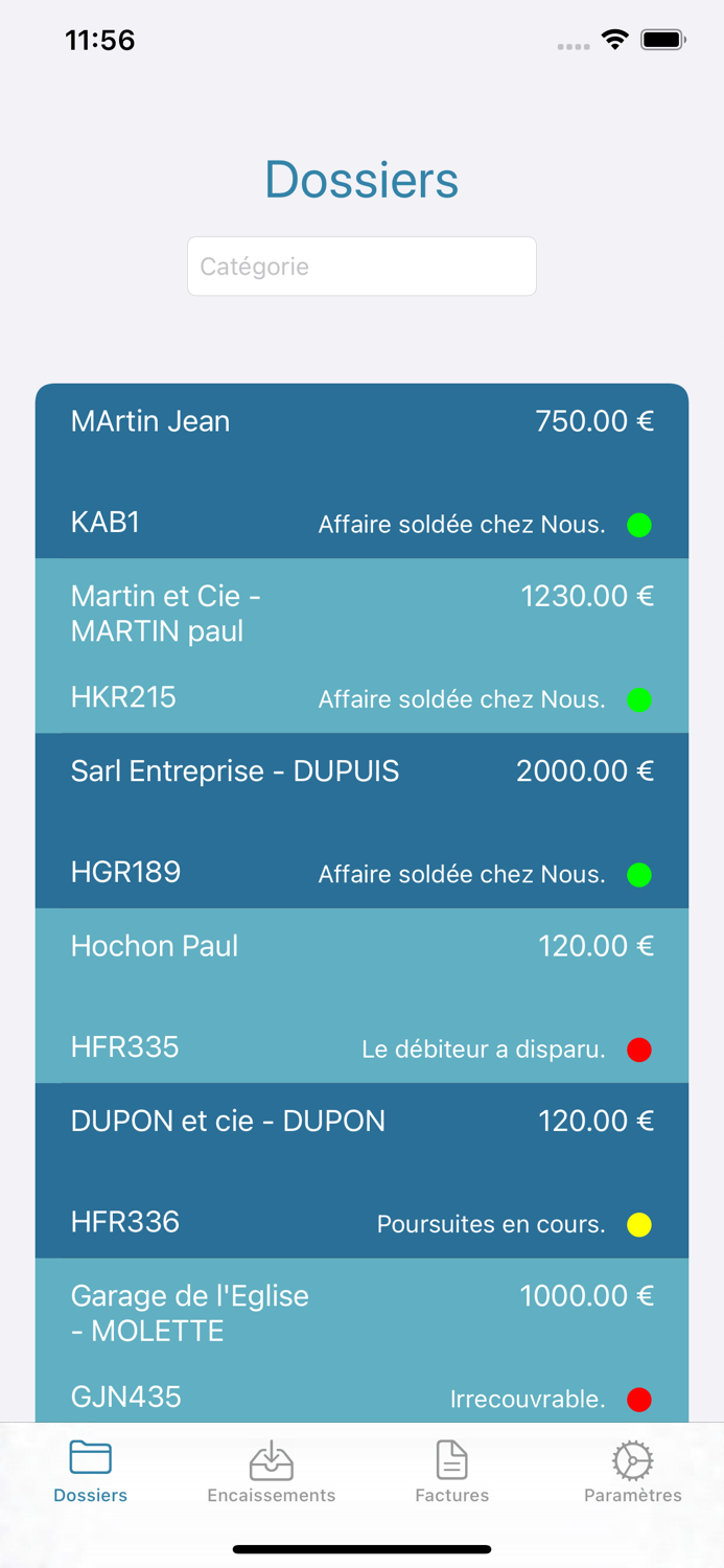 Cabinet dOrmane Client