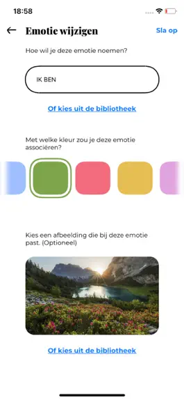 Game screenshot E-Moodboard apk