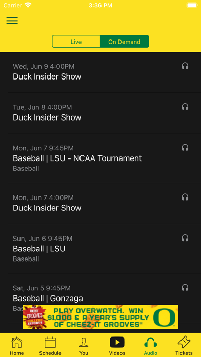 Go Ducks Gameday Screenshot