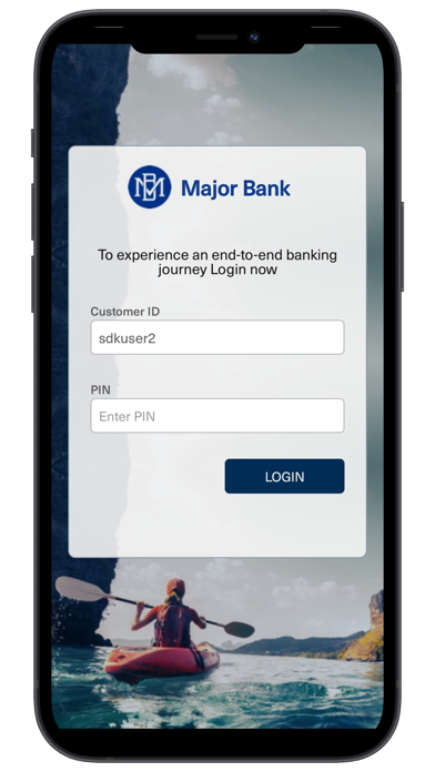 HID Global - Major Bank Screenshot