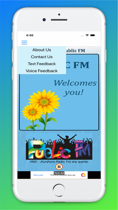 Public FM. Screenshot
