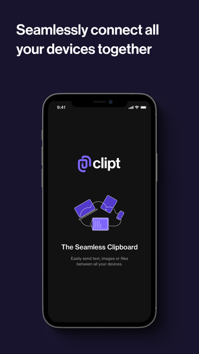 Screenshot #1 pour Clipt - The Seamless Clipboard