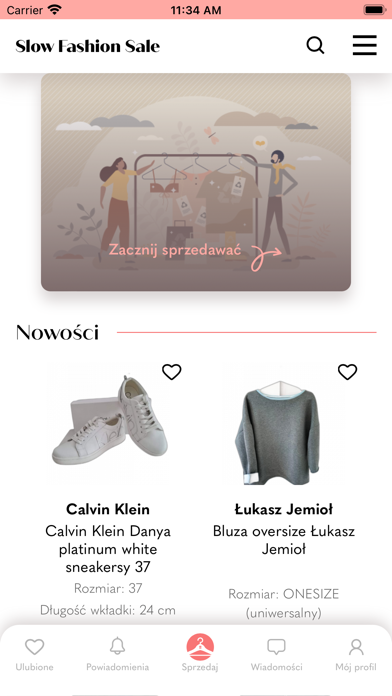 SlowFashionSale Screenshot