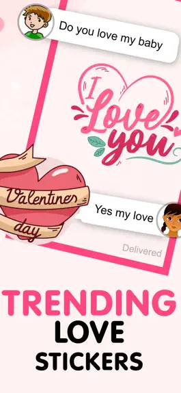 Game screenshot Valentine's Day Stickers! hack