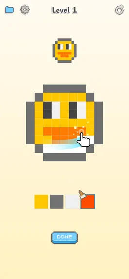 Game screenshot Pixel Paint! apk
