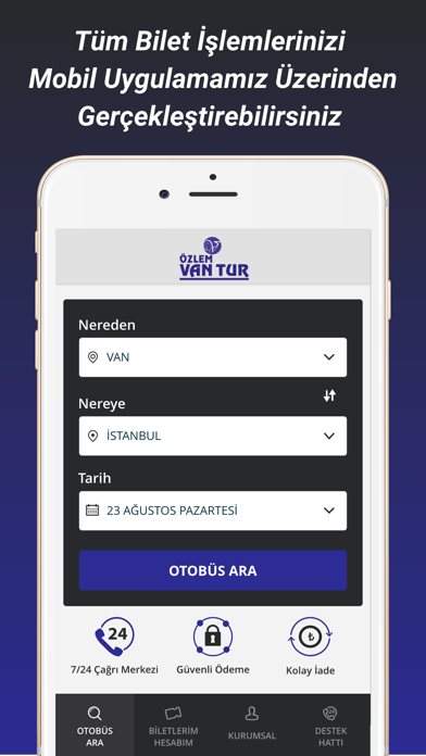 Özlem Van Turizm Screenshot
