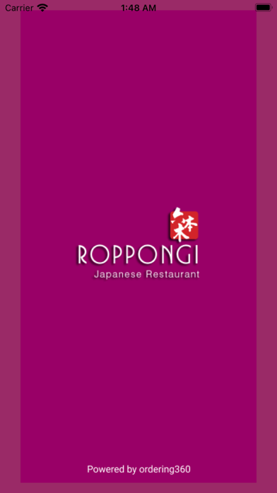 Roppongi Japanese Restaurant Screenshot