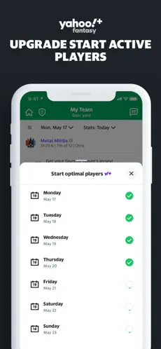 Screenshot 5 Yahoo Fantasy & Daily Sports iphone