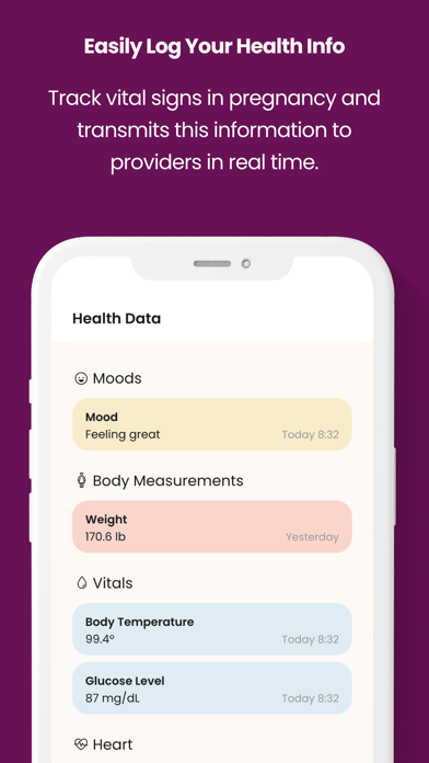 The Journey Pregnancy Tracker Screenshot