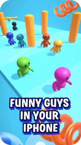 Game screenshot Fall Dudes - Party Royal Race apk