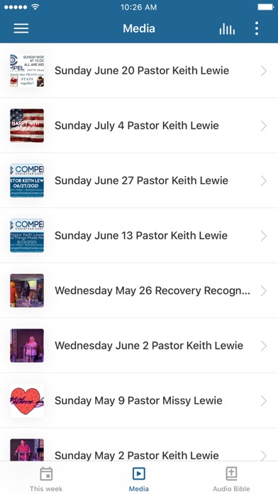 Compel Christian Center Screenshot