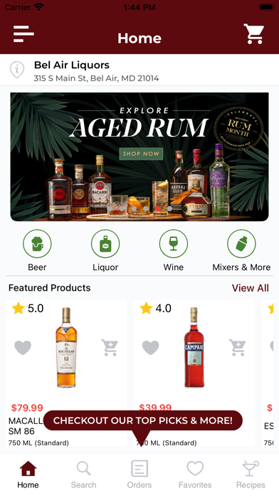 Bel Air Liquors Screenshot