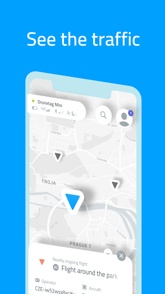 #1. Dronetag (iOS) 由: Dronetag