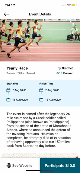 Game screenshot SportsEvent mod apk