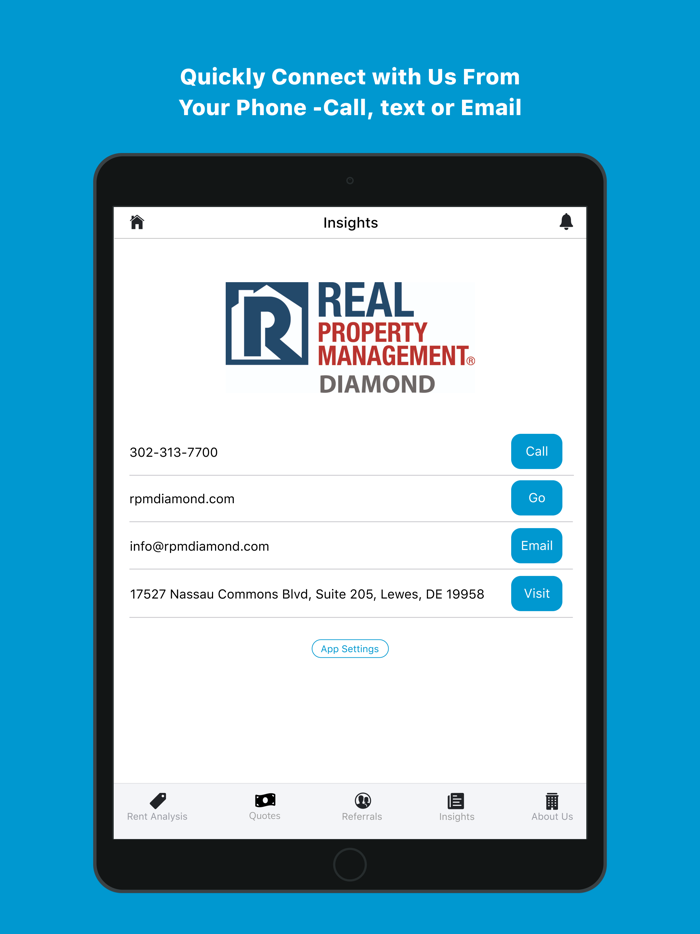 RPM Diamond ReferApp