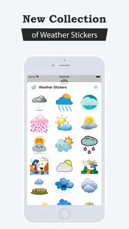 Game screenshot Weather Stickers! apk