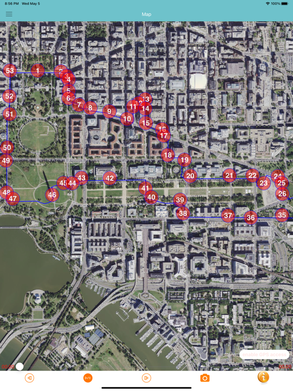 Screenshot #4 pour Washington DC - Walking Tour