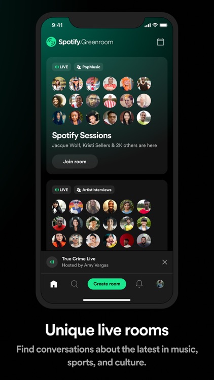 Spotify Greenroom - Talk Live