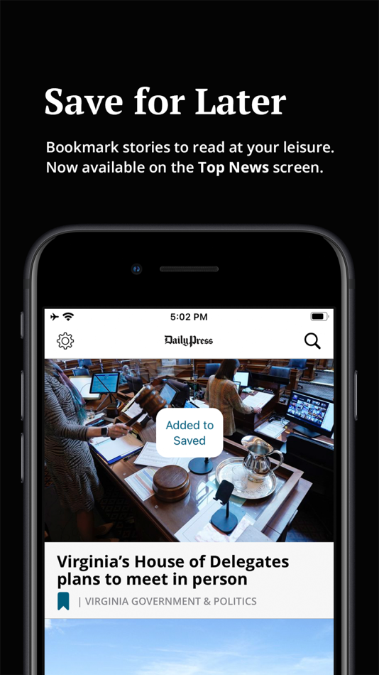 #4. Daily Press (iOS) 由: Tribune Publishing Company, LLC