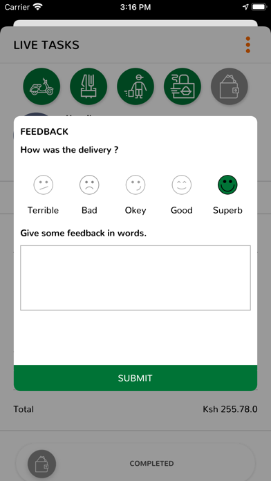 HALAL EATS Delivery Boy Screenshot