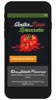 center pizza bjæverskov iphone screenshot 1