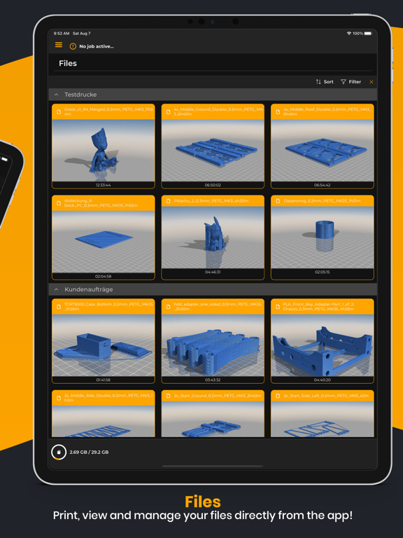 Screenshot #6 pour RC Repetier Server Pro