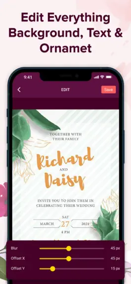 Game screenshot Wedding Card Maker - Editor hack