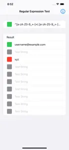 Regular Expression Test screenshot #2 for iPhone