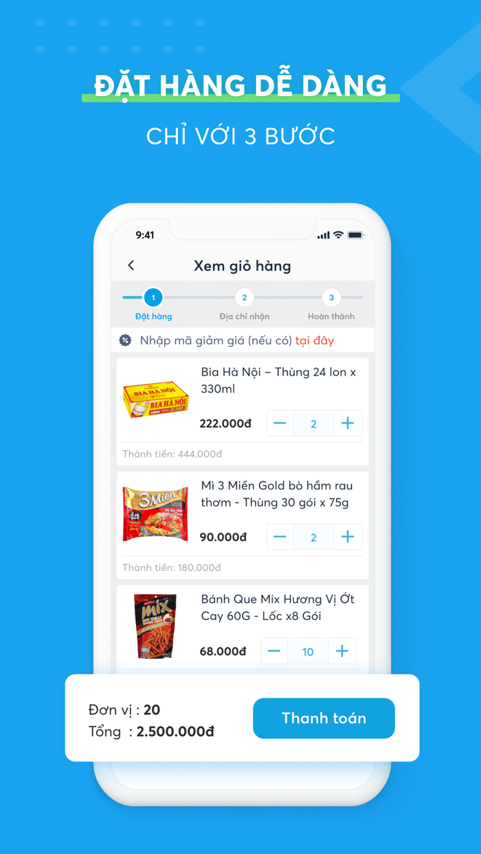 Telio Nhập hàng giá tốt