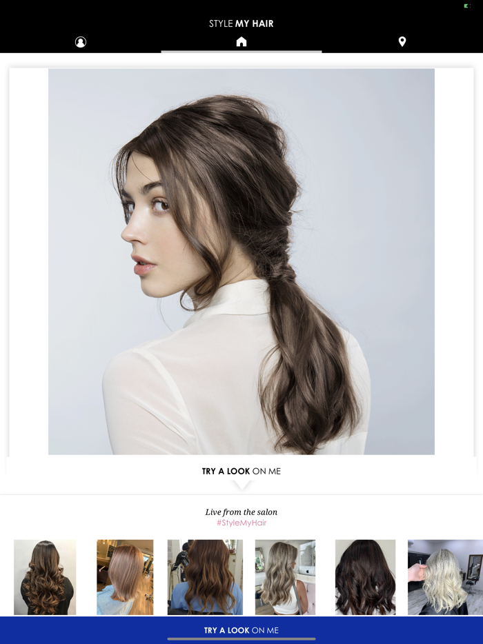 Style My Hair try on and color