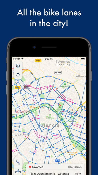 Valenbisi Stations Screenshot