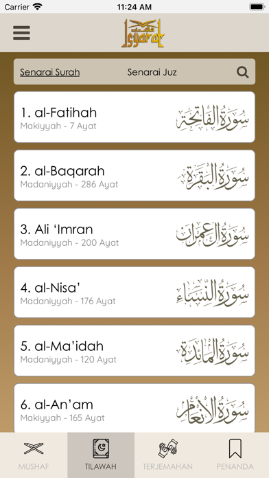 Quran Isyarat Screenshot