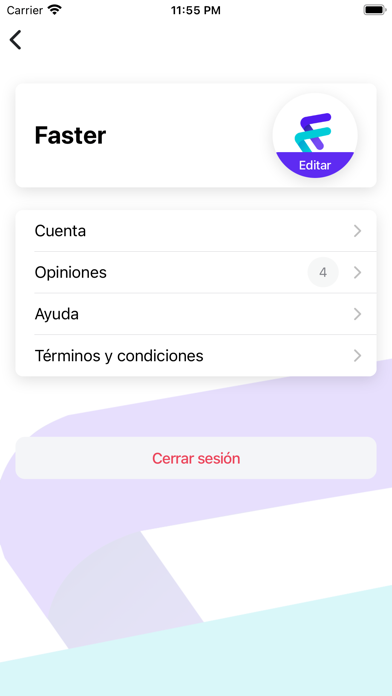 Faster: Envíos & Mensajería Screenshot