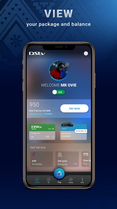 MyDStv Africa Screenshot