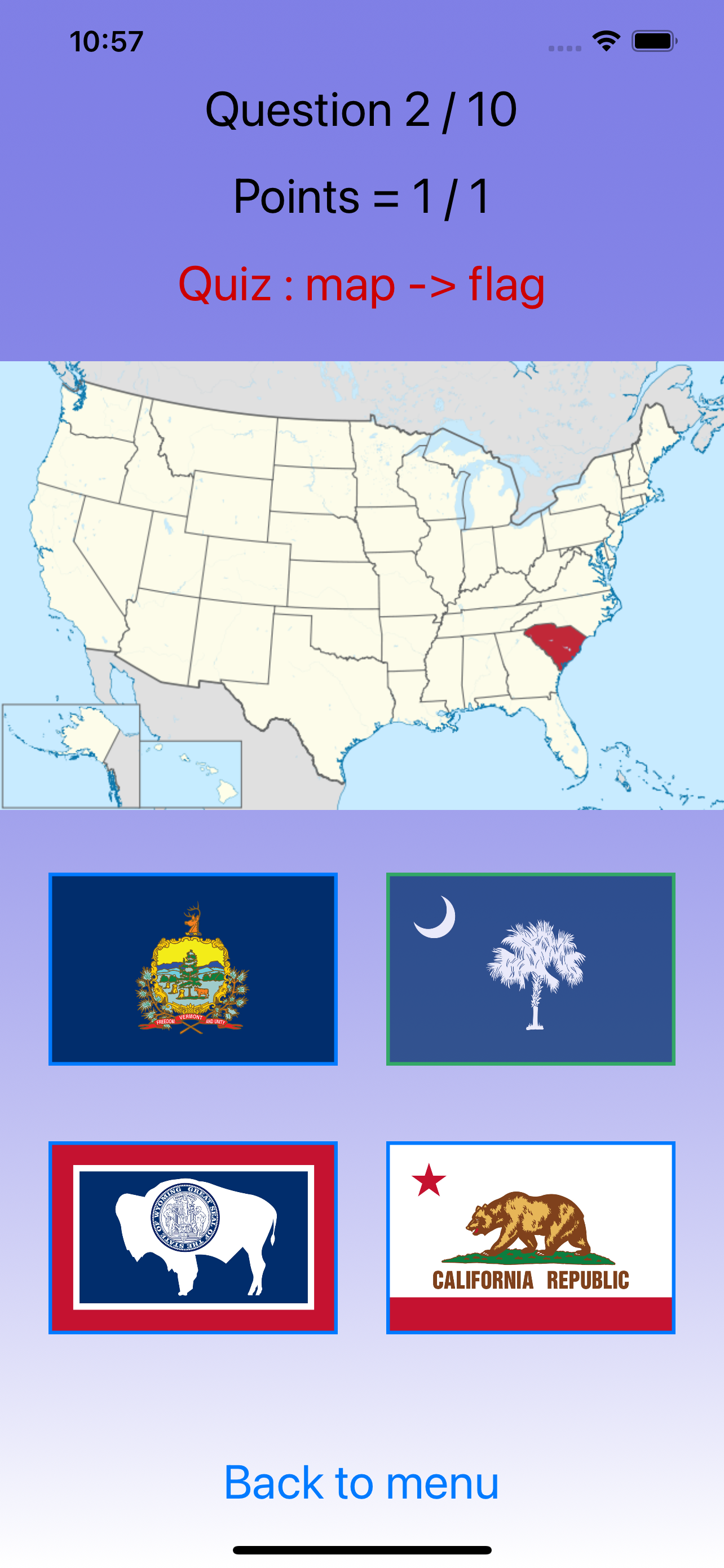 USA Geography - the 50 states