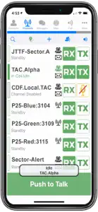 CritiComms PTT screenshot #3 for iPhone