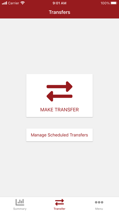 Victoria Federal CU App Screenshot