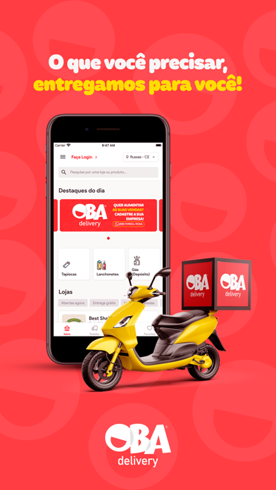 Oba Delivery Screenshot