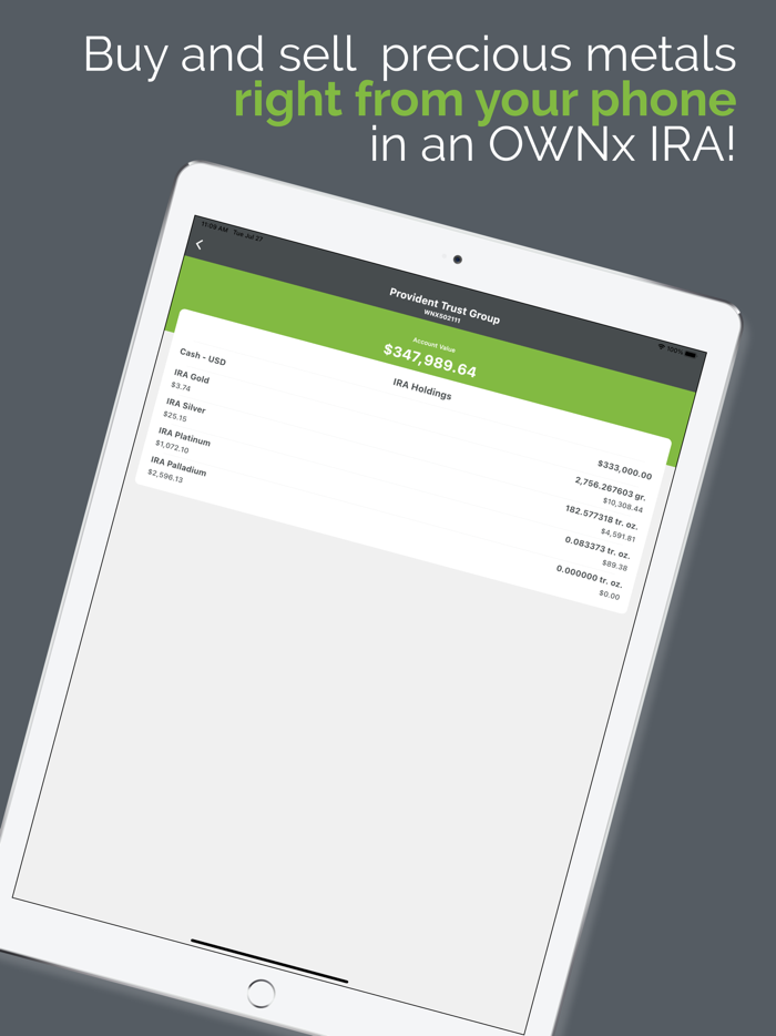 OWNx Precious Metals