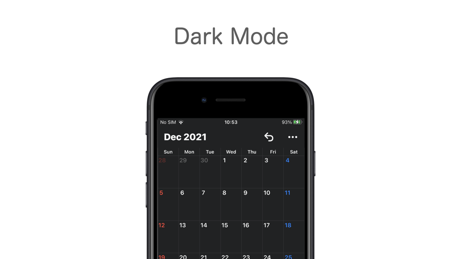 #3. Pure Calendar (iOS) 由: Yuma Takeda