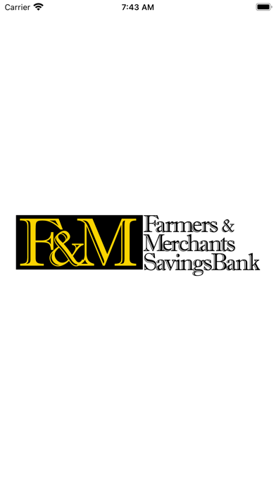 F & M Savings Bank Screenshot