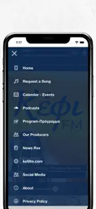 KefiFM screenshot #3 for iPhone