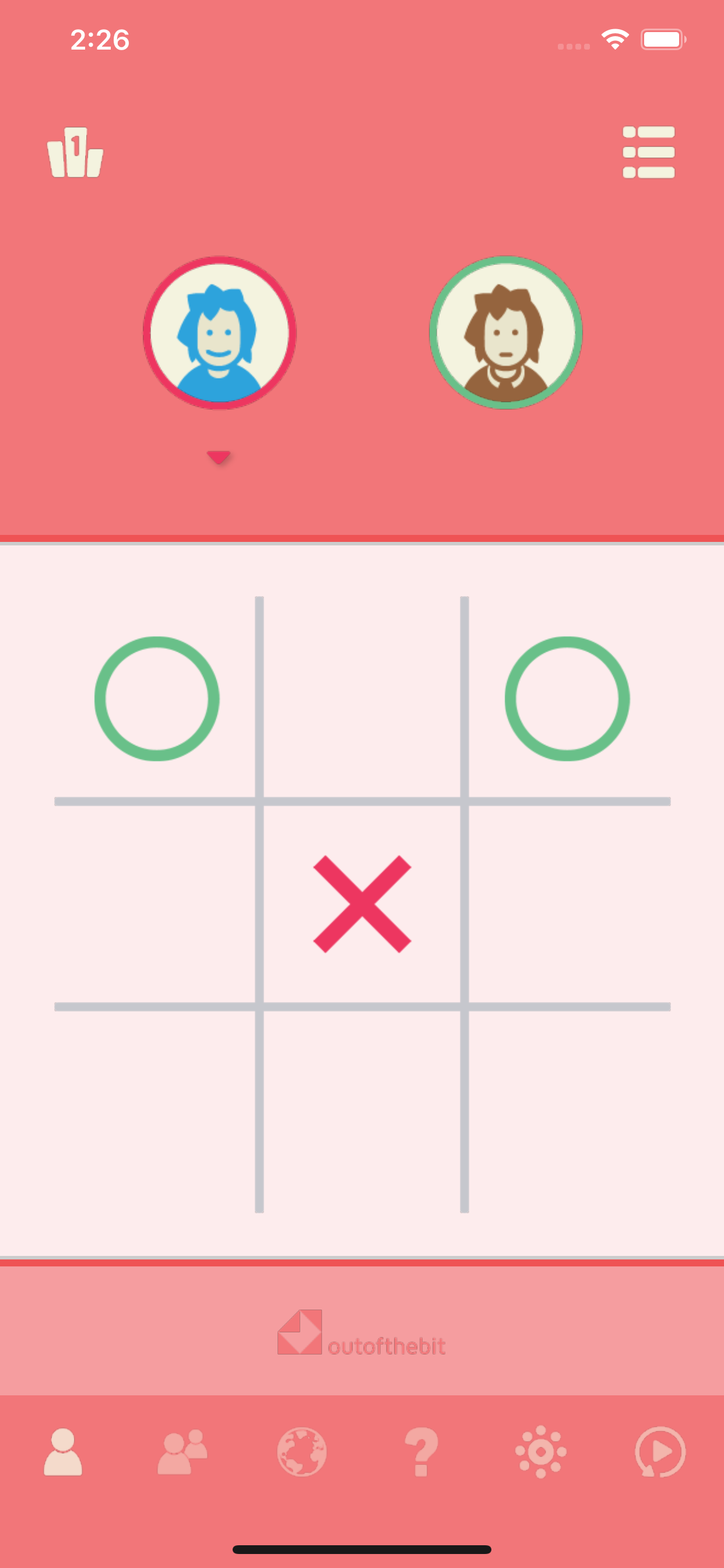 Noughts and Crosses TicTacToe