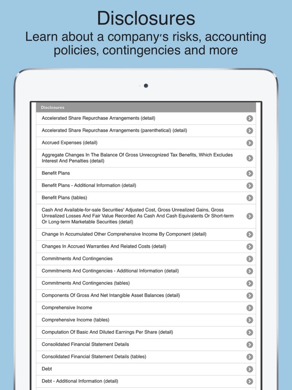 Screenshot #4 pour Last10K: Company SEC Filings
