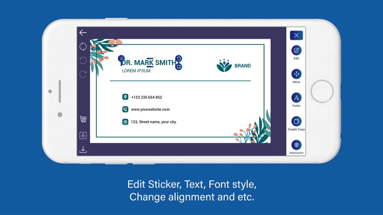 Business Card Maker - Visiting screenshot-5