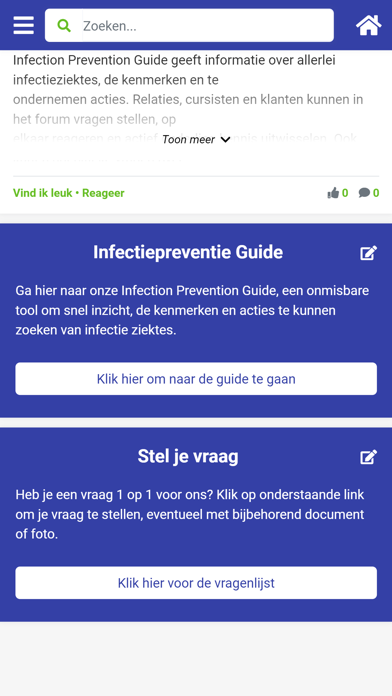 Infectiepreventie Screenshot