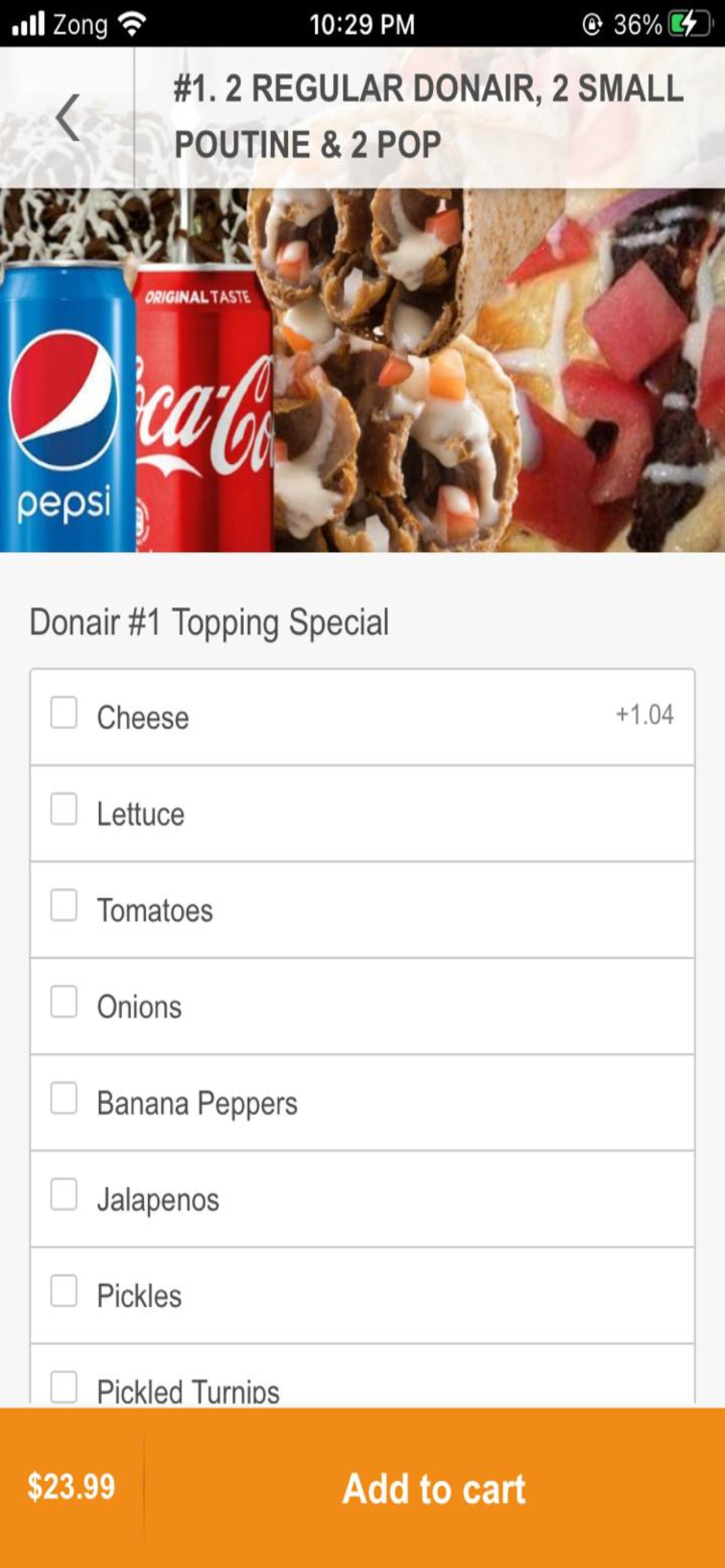 Taystee Donair screenshot 2